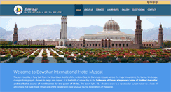 Desktop Screenshot of bowsharhotel.com